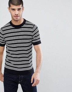 Трикотажная футболка Weekday Joni - Черный