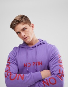 Худи с надписью на груди и рукаве Jack &amp; Jones Originals - Фиолетовый