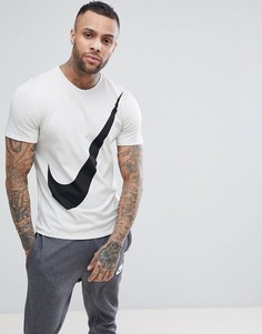 Белая футболка с галочкой Nike 891871-072 - Белый