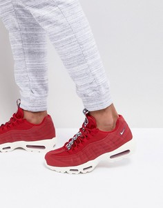Красные кроссовки Nike Air Max 95 TT AJ1844-600 - Красный