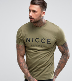 Зеленая футболка с логотипом Nicce London эксклюзивно для ASOS - Зеленый