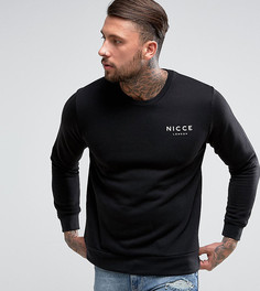 Черный свитшот с логотипом на груди Nicce London эксклюзивно для ASOS - Черный