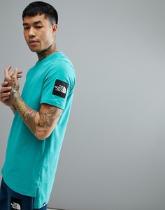Ярко-зеленая футболка The North Face Fine 2 - Зеленый