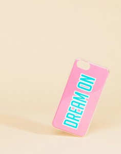 Фактурный чехол для iPhone 6/6S/7/8 Typo Dream On - Мульти