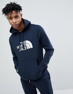 Худи темно-синего цвета The North Face Drew Peak - Темно-синий