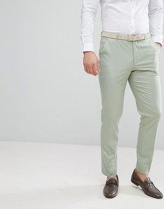 Зеленые брюки скинни ASOS Wedding - Зеленый