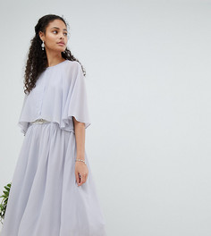 Кейп из шифона TFNC - Синий