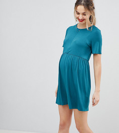 Свободное платье с молнией ASOS DESIGN Maternity - Мульти