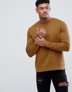 Темно-желтый свитшот ASOS - Желтый