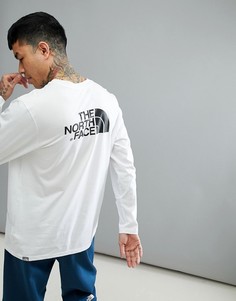 Белый лонгслив The North Face - Белый