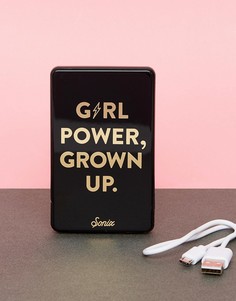 Портативный аккумулятор, позволяющий работать от батарейки до 16 часов Sonix Girl Power - Мульти