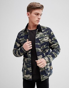 Куртка с камуфляжным принтом Jack &amp; Jones Originals - Зеленый