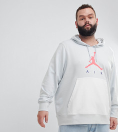 Серый худи без застежки Nike Jordan PLUS Air AJ0805-043 - Серый