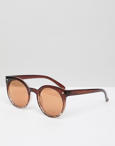 Коричневые классические солнцезащитные очки Pimkie - Коричневый