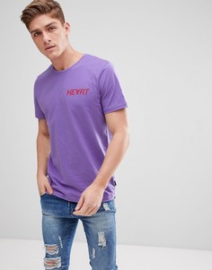 Футболка с принтом Heart Jack &amp; Jones Originals - Фиолетовый