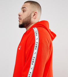 Худи красного цвета с кантом на рукавах Puma эсклюзивно для ASOS - Красный