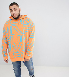 Оранжевый худи с принтом Puma PLUS эксклюзивно для ASOS - Оранжевый