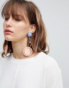 Серьги-подвески ASOS DESIGN - Золотой
