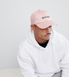 Розовая бейсболка Nicce London эксклюзивно для ASOS - Розовый