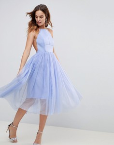Платье мини ASOS PREMIUM - Синий