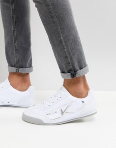 Кроссовки с логотипом Calvin Klein Cale Jeans - Белый