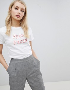 Футболка Fred Perry Bella Freud - Белый