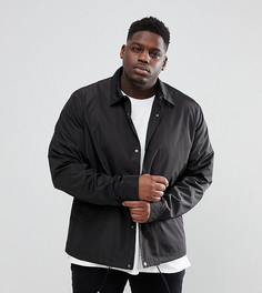 Черная спортивная куртка ASOS PLUS - Черный