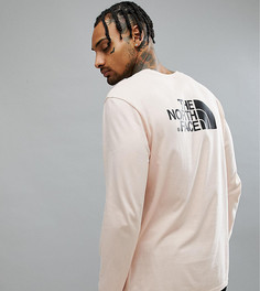Розовый лонгслив с логотипом на спине The North Face эксклюзивно для ASOS - Розовый