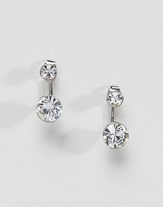 Серьги с камнями ASOS DESIGN - Очистить