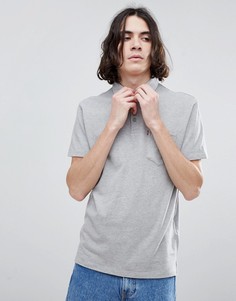 Серая меланжевая футболка-поло с карманом Levis Sunset - Серый Levis®