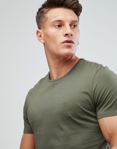 Футболка с круглым вырезом Calvin Klein - Зеленый