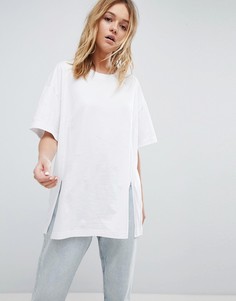 Длинная футболка Cheap Monday - Белый