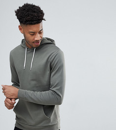 Худи цвета хаки ASOS TALL - Зеленый
