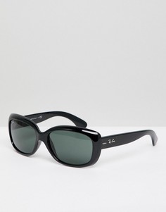 Большие солнцезащитные очки Ray-Ban Jackie Ohh 0RB4101 - Черный