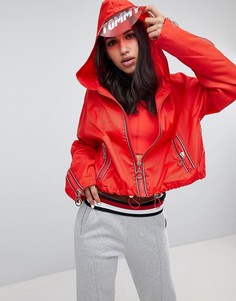 Куртка с козырьком Gigi Hadid - Красный Tommy Hilfiger