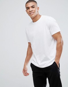 Белая свободная футболка ASOS DESIGN - Белый
