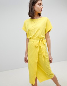 Трикотажное платье BA&amp;SH - Желтый Ba&Sh