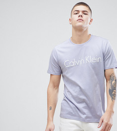 Футболка с круглым вырезом и логотипом Calvin Klein - Фиолетовый