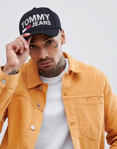 Черная бейсболка с логотипом Tommy Jeans - Черный