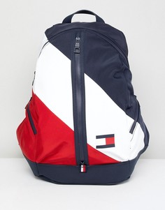 Рюкзак с темно-синей, белой и красной отделкой Tommy Hilfiger - Мульти