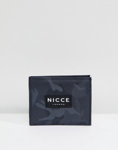 Камуфляжный бумажник Nicce London - Черный