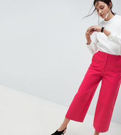 Ярко-розовые парусиновые брюки с широкими штанинами ASOS DESIGN - Розовый