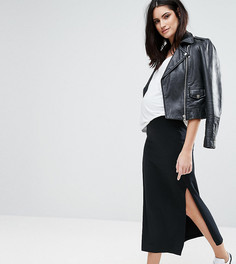 Юбка макси из органического хлопка Mamalicious - Черный Mama.Licious