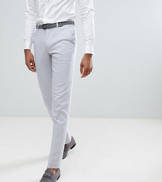 Серые зауженные брюки ASOS TALL Wedding - Серый