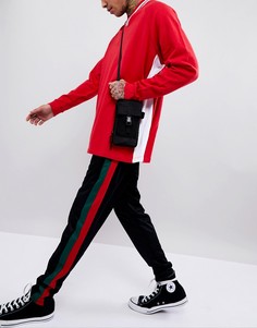 Черная сумка для авиапутешествий с сетчатым карманом ASOS - Черный