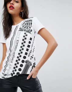 Футболка с логотипом Versace Jeans - Белый