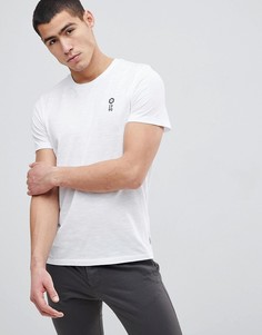 Футболка с логотипом на груди Jack & Jones Core - Белый