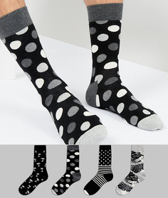 Подарочный набор из 4 пар носков Happy Socks - Мульти