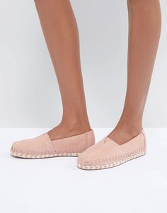 Кожаные эспадрильи TOMS Alpargata - Розовый