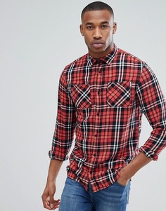 Рубашка классического кроя в клетку Jack &amp; Jones Originals - Красный